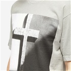 Pleasures Men's Cross Robert Maplethorpe T-Shirt in Grey