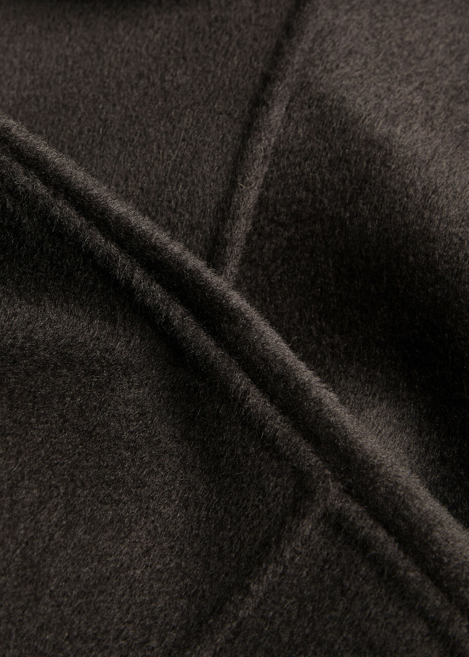 Tove Fenn Belted Wool-blend Coat Brown