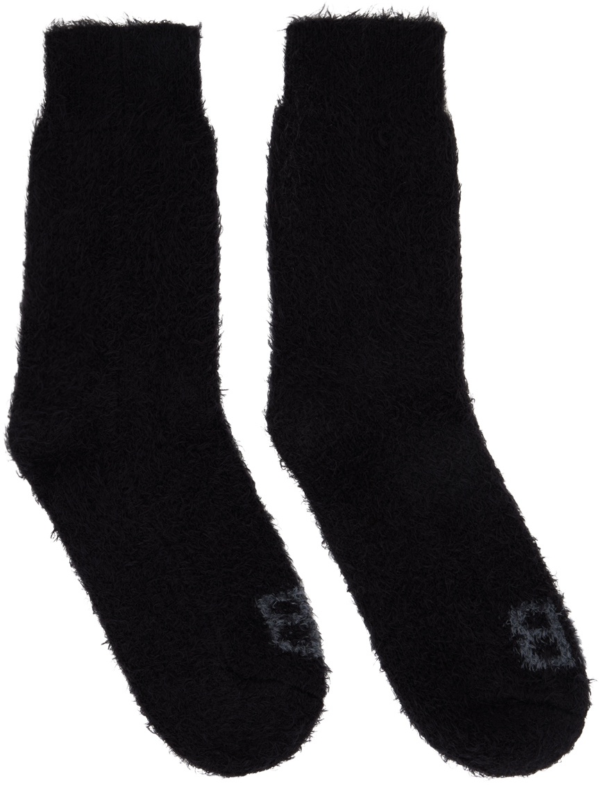 Photo: Balenciaga Black 'BB' Homewear Socks