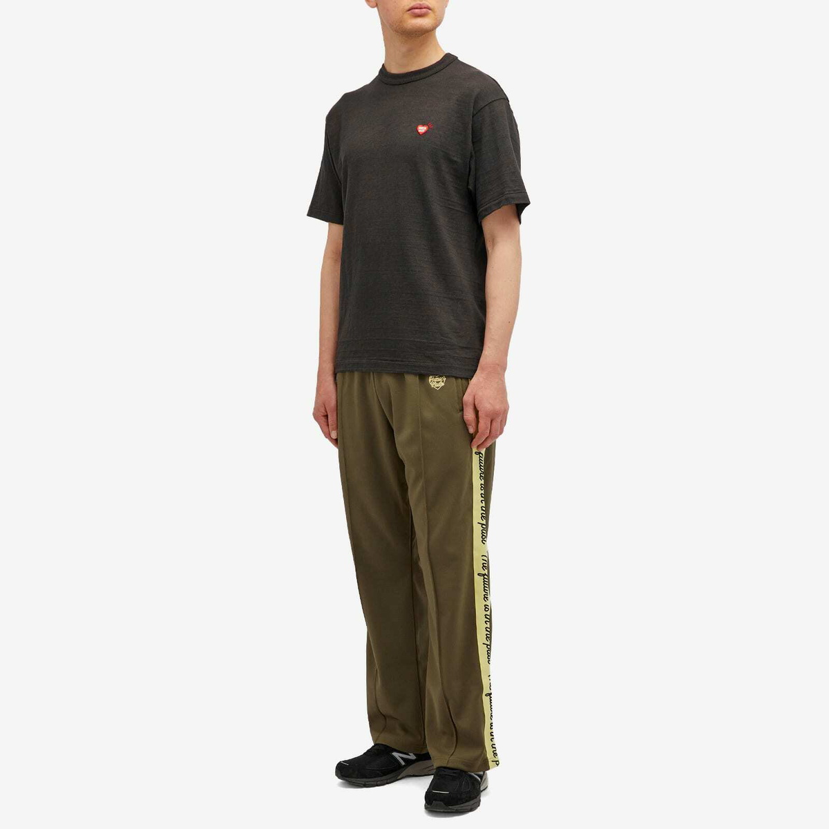 パンツ HUMAN MADE/TRACK PANTS Human Made Men's Track Pants in Olive Human Made