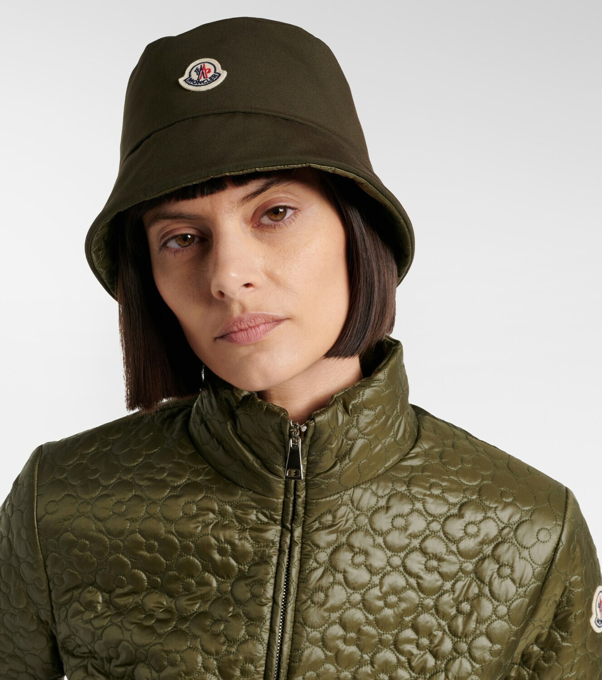 Moncler Padded reversible bucket hat