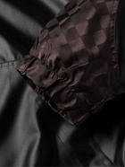 Enfants Riches Déprimés - Shell and Checked Nylon-Jacquard Track Jacket - Black