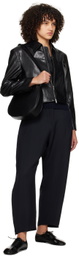 Dunst Black Half Moon Keyring Bag
