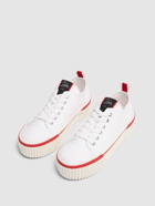 CHRISTIAN LOUBOUTIN 40mm Super Pedro Canvas Sneakers