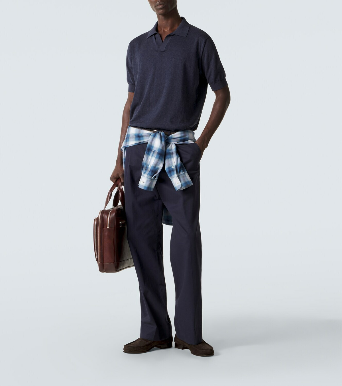 Lardini Cotton polo shirt