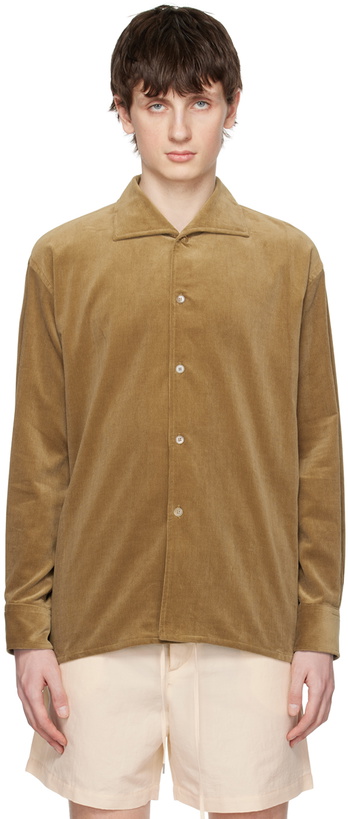 Photo: AURALEE Khaki Finx Shirt