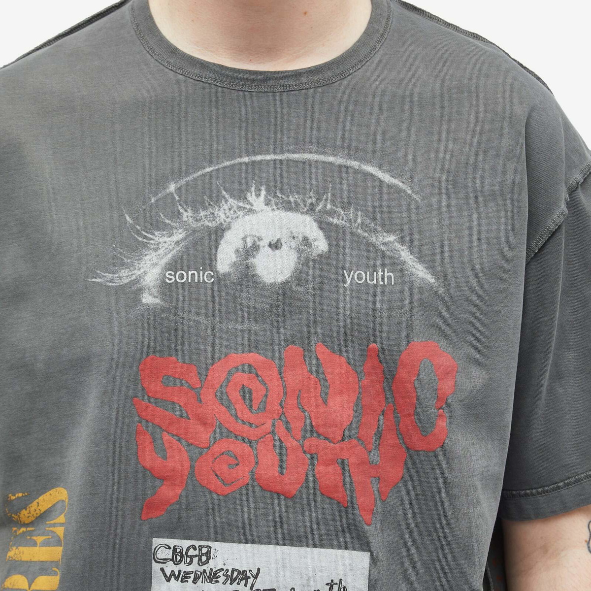 Pleasures Men's Test Print T-Shirt in Grey