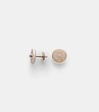 Pomellato Pom Pom Dot 18kt rhodium-plated rose gold earrings with diamonds