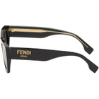 Fendi Black Square Sunglasses