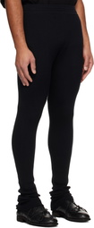 Julius Black Wool Lounge Pants