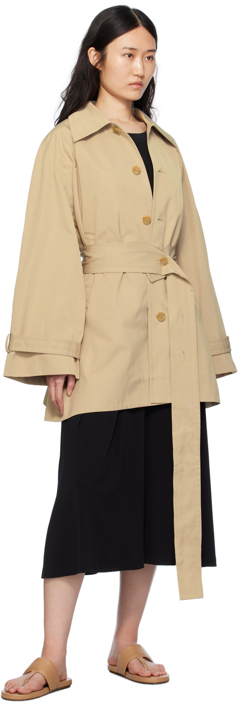 Birrot Beige Car Coat