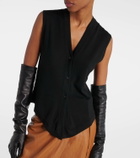 The Row Harrell wool vest