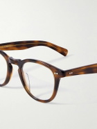 Garrett Leight California Optical - Hampton Round-Frame Tortoiseshell Acetate Optical Glasses