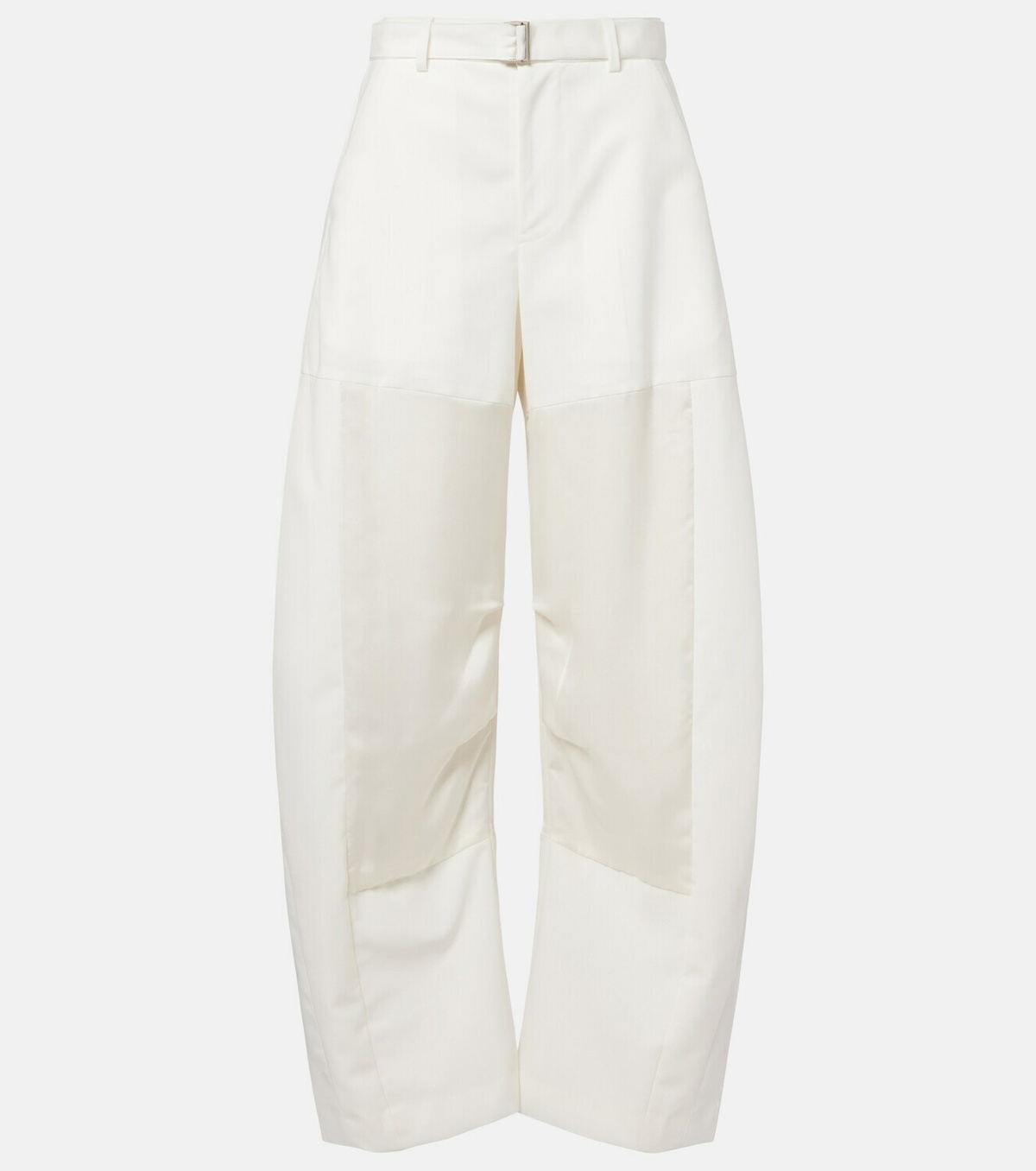 Sacai Belted barrel-leg pants