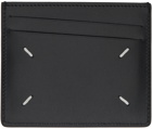 Maison Margiela Black Four Stitches Card Holder