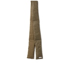 Nanamica Men's Down Muffler in Khaki