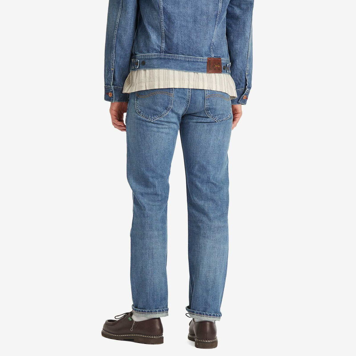 Paul Smith Men's x Lee Custom Selvedge Denim 101 Jeans in Blue