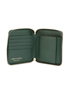 Comme des Garçons Wallet Logo Print Zipped Wallet