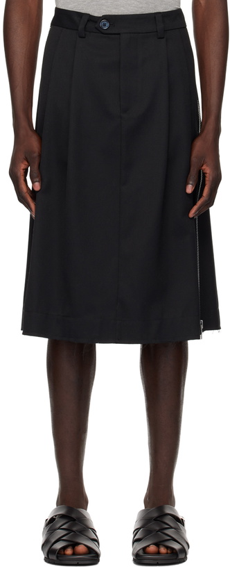 Photo: VAQUERA Black Zipper Skirt