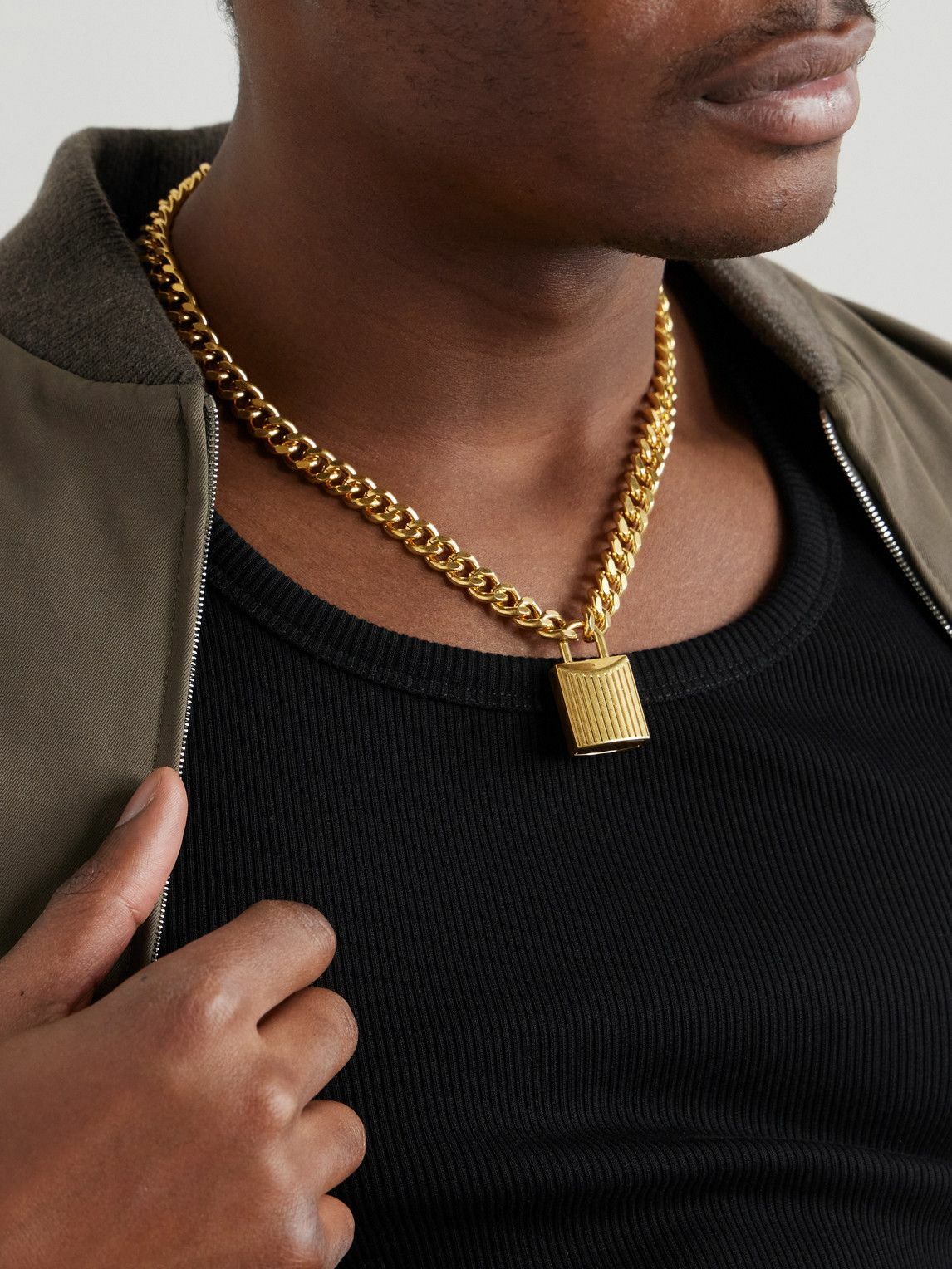 TOM FORD - Gold-Tone Necklace TOM FORD TOM FORD - Gold-Tone Necklace TOM FORD