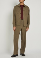 Les Deux Marseille Woven Jacket Khaki
