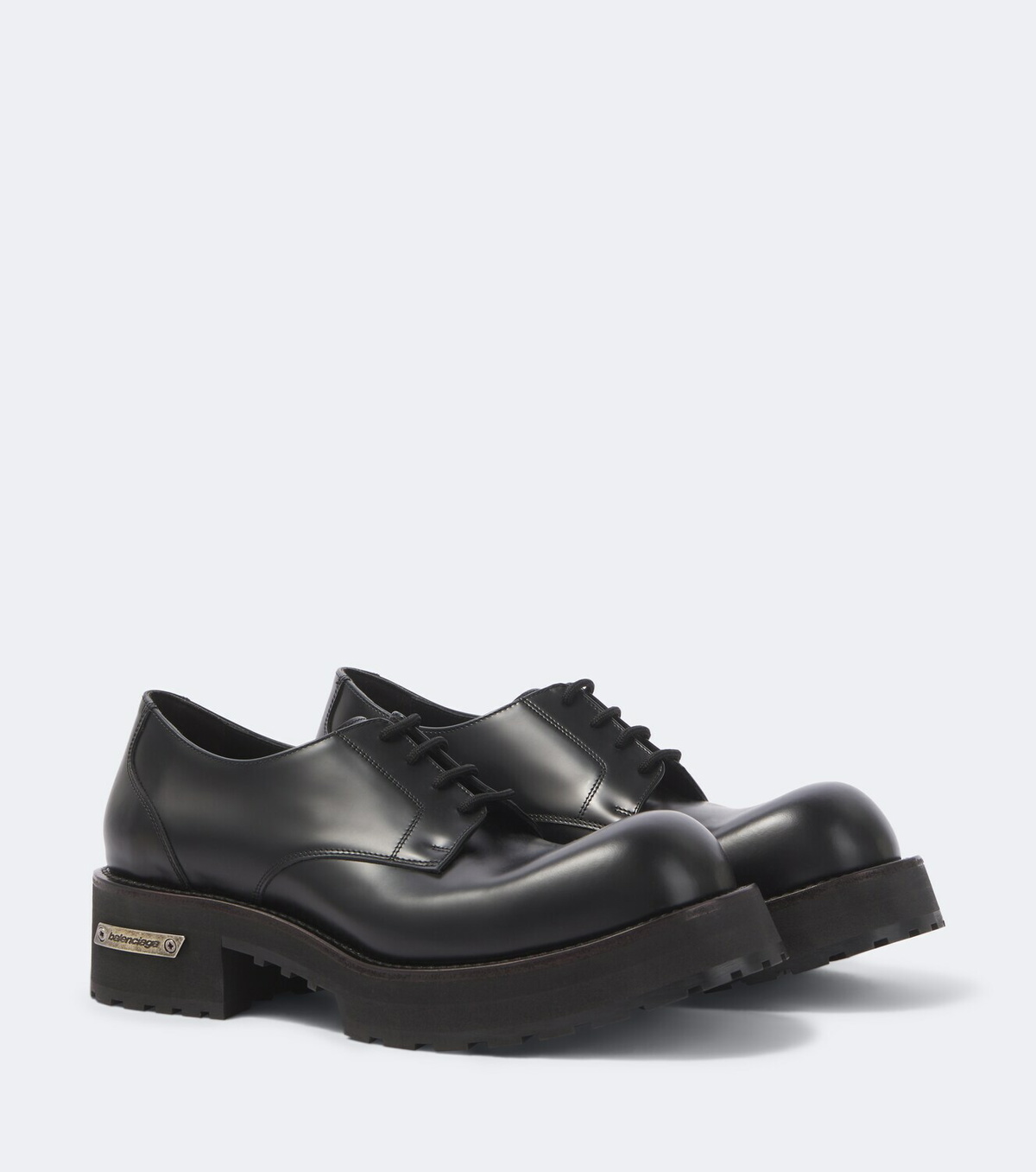 Balenciaga Venom leather Derby shoes