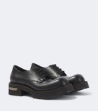 Balenciaga Venom leather Derby shoes