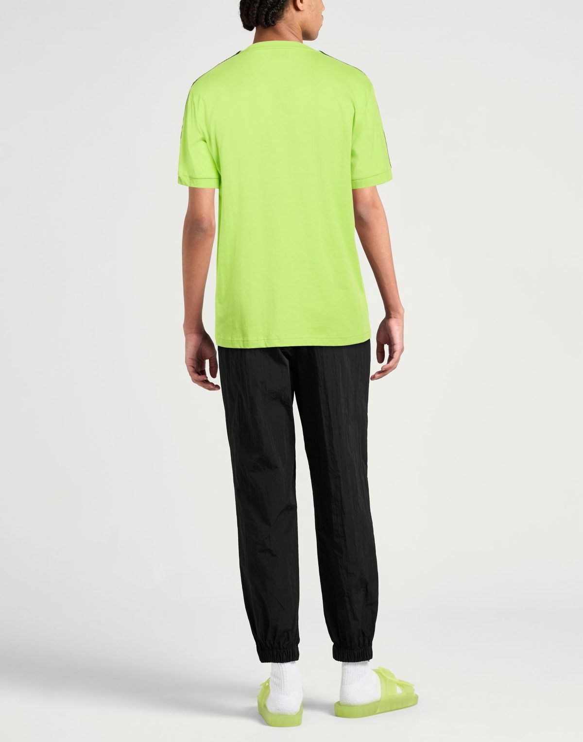 Ea7 Mens T-shirt Lime in Green