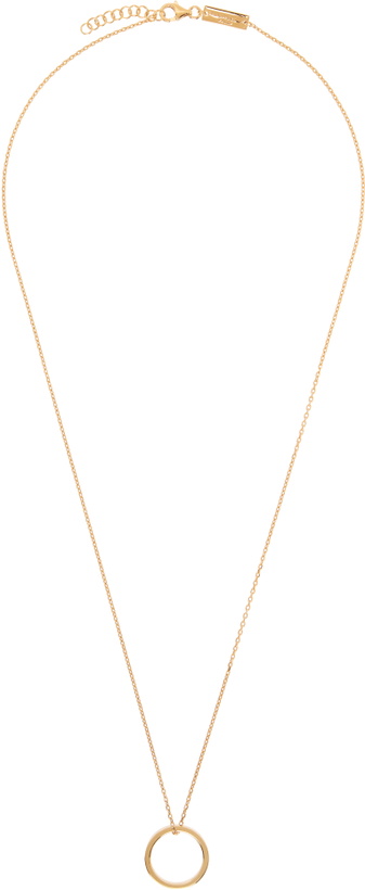 Photo: Maison Margiela Logo Reference Ring Necklace