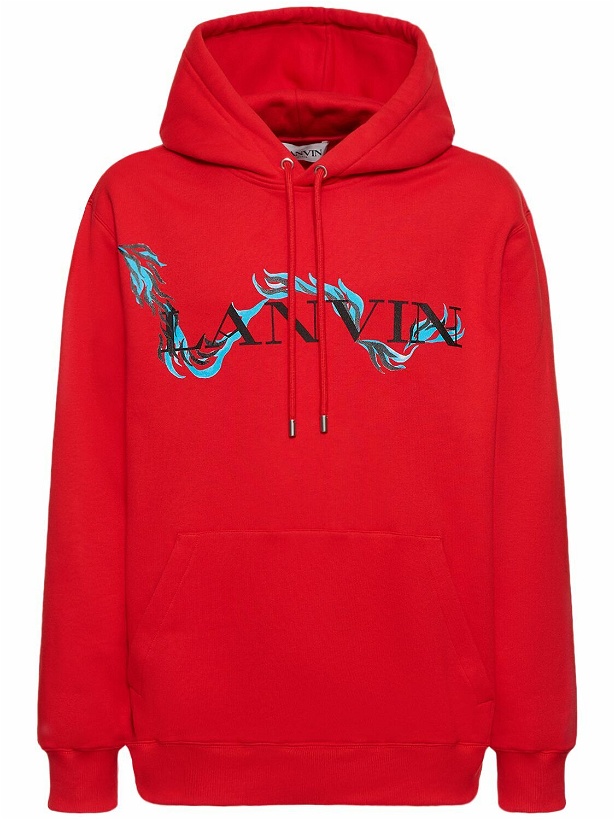 Photo: LANVIN - Chinese New Year Oversized Cotton Hoodie