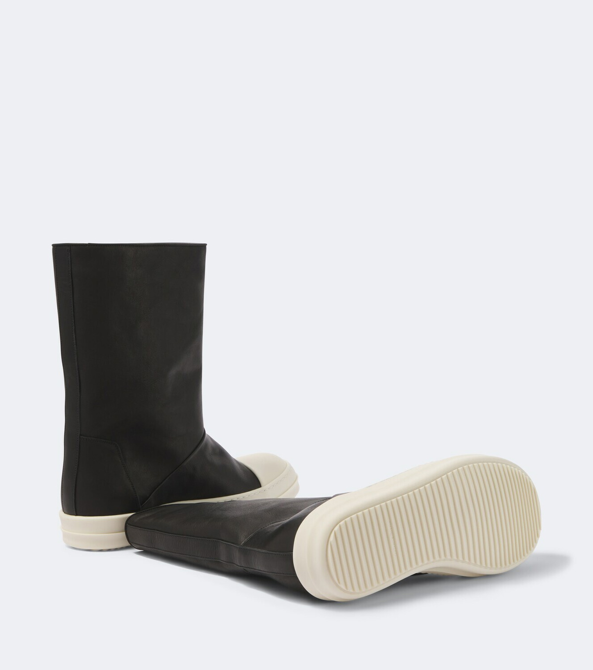 Rick Owens Sneakwaders leather boots