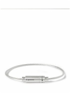 Le Gramme - 9G Brushed Sterling Silver Cable Bracelet - Silver