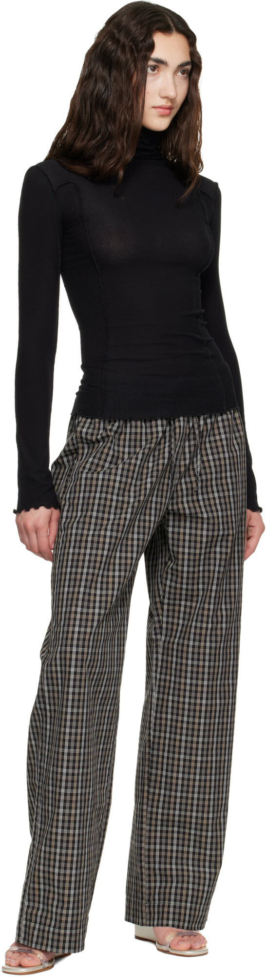 Baserange Black Omato Turtleneck