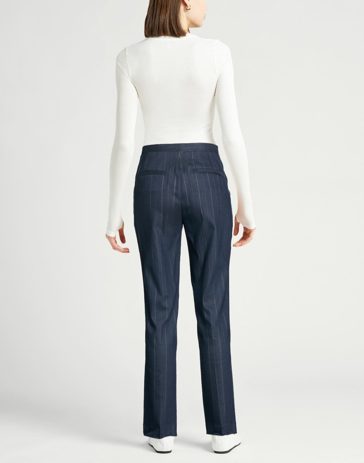 Dorothee Schumacher Womens Pants in Navy