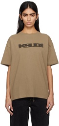 Ksubi Khaki Sott Static Oh G T-Shirt