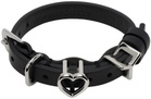Y/Project Black Y Heart Belt Bracelet