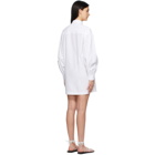Loulou Studio White Zena Shirt Dress