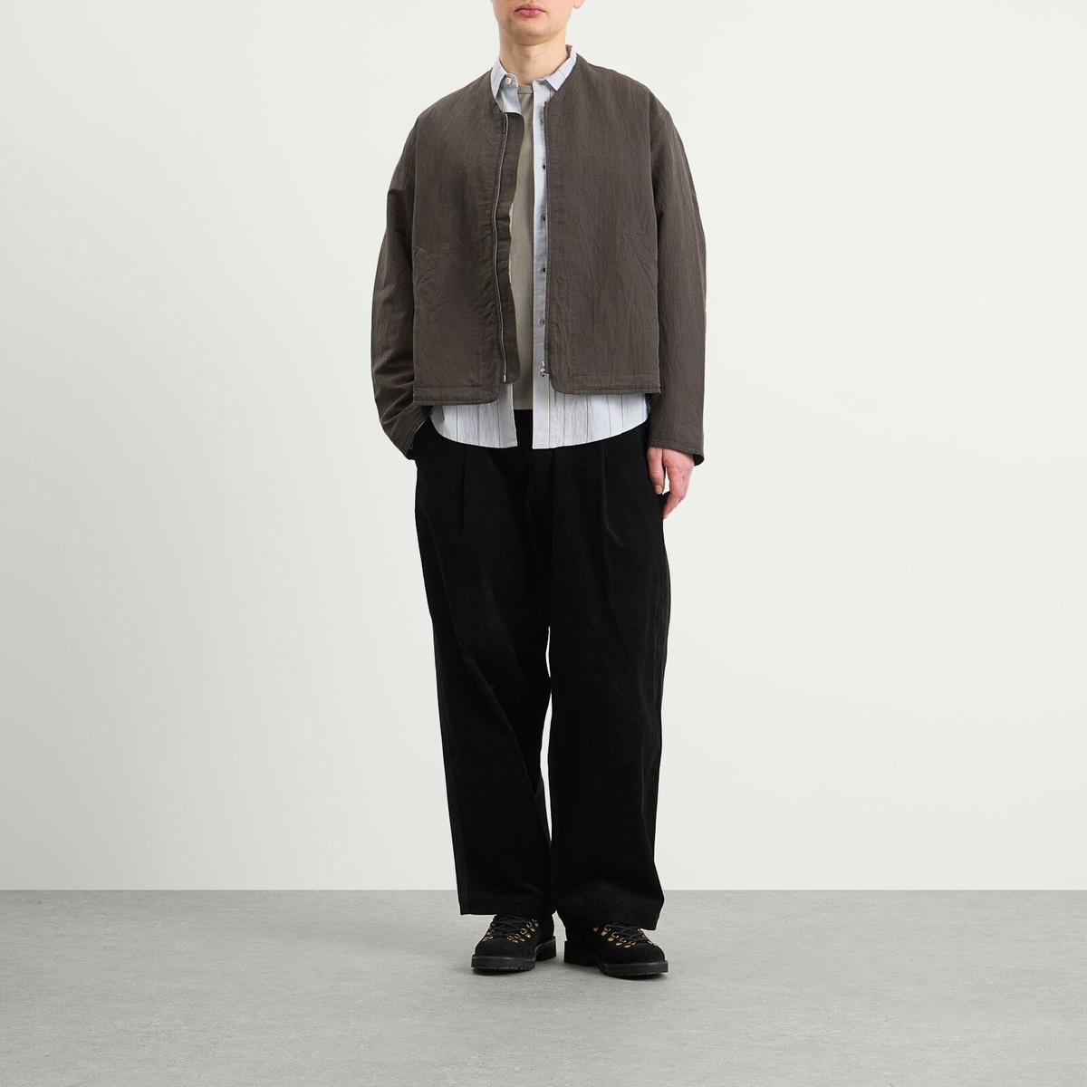 Ranra Men's Ascender Tailored Jacket in Black Coffee