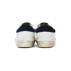 Golden Goose White Corduroy Superstar Sneakers