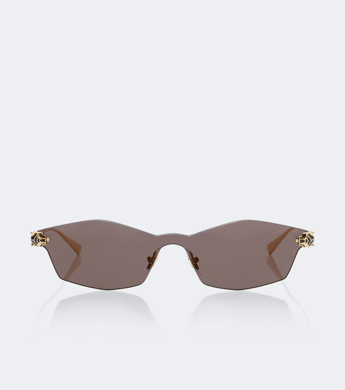 Cartier Eyewear Collection Panthère De Cartier rectangular sunglasses