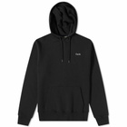 Foret Men's Deer Logo Hoody in Black