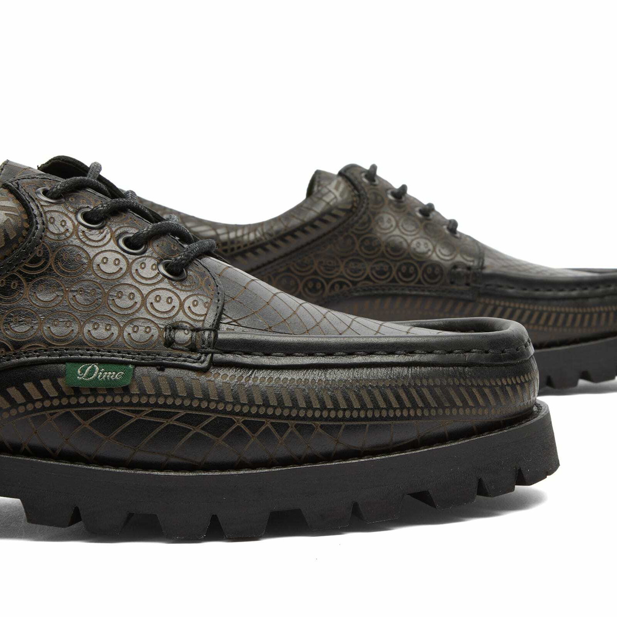 Paraboot Men's x Dime Thiers in Black Laser