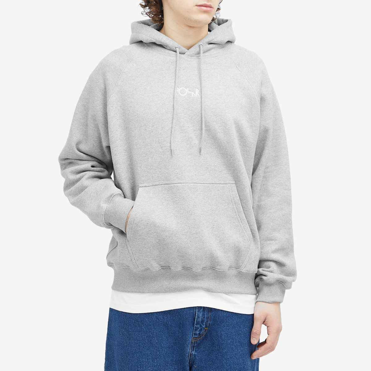 Polar Skate Co. Men's Default Hoodie in Heather Grey