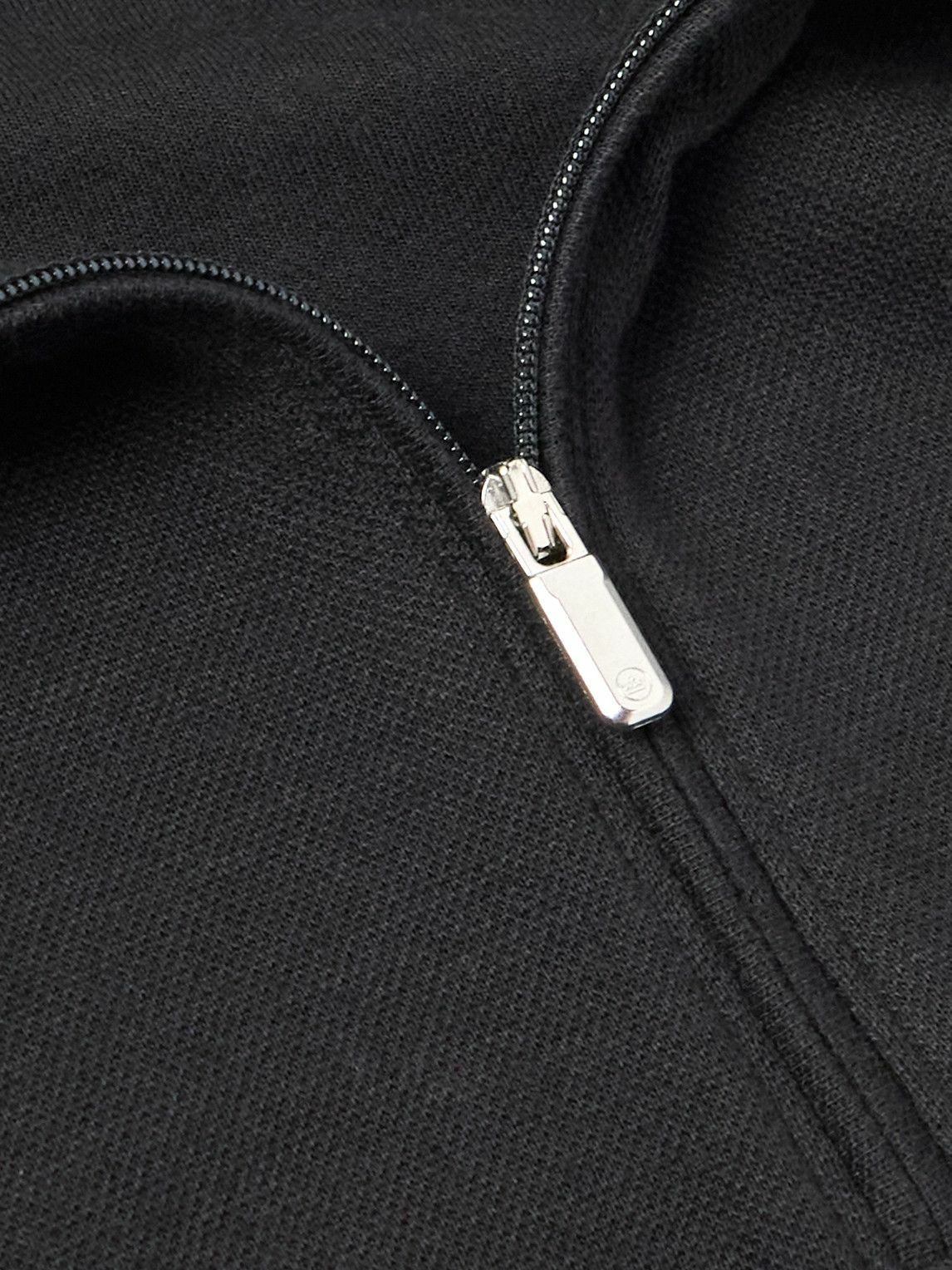 Peter Millar - Crown Cotton-Blend Jersey Half-Zip Sweatshirt - Black