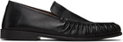 Marsèll Black Leather Loafers