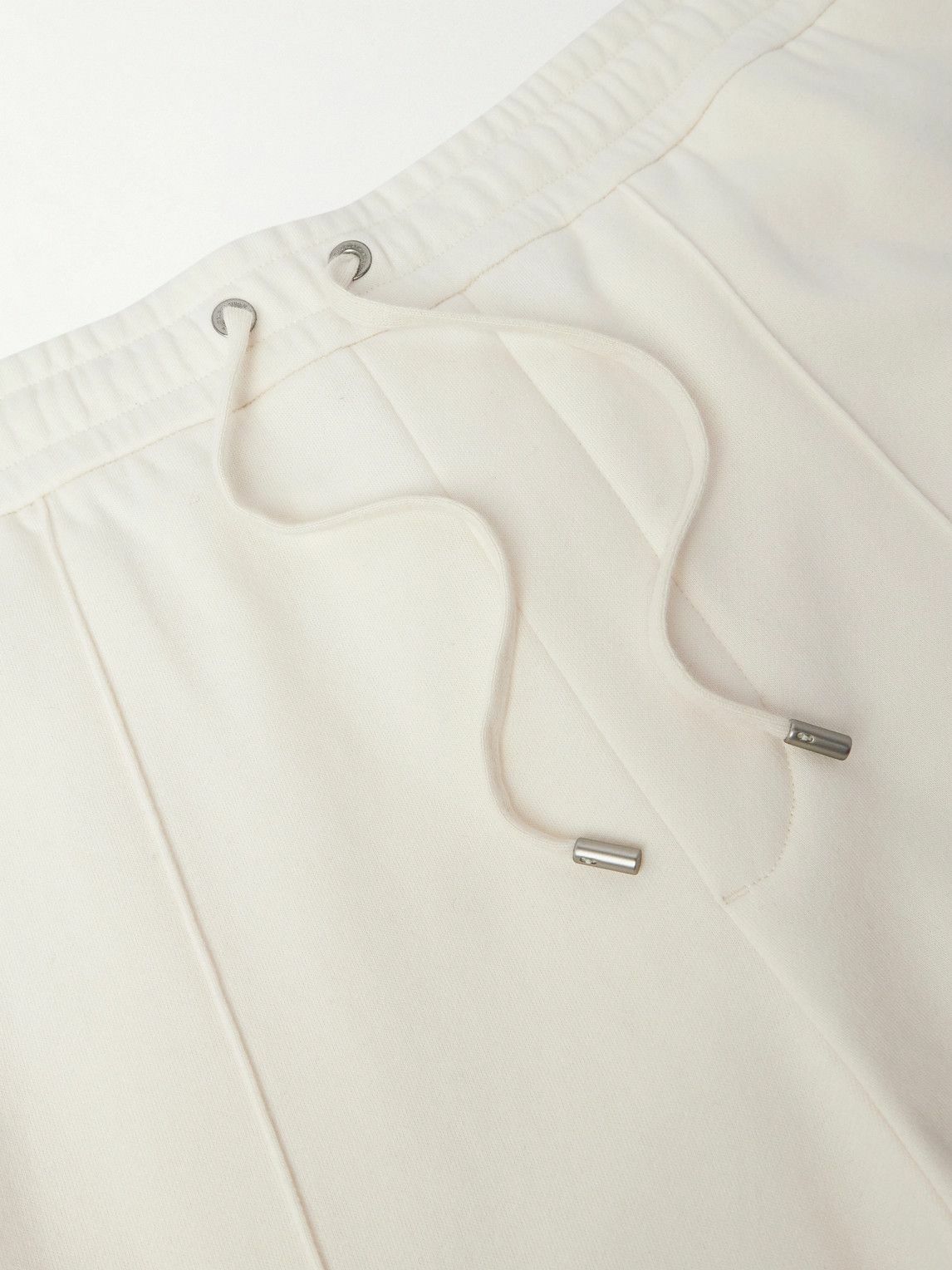 Ralph Lauren Purple label - Straight-Leg Cotton and Cashmere-Blend Sweatpants - Neutrals