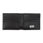 GCDS Black Leather Wallet