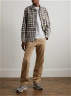 A.P.C. - Chuck Straight-Leg Cotton and Wool-Blend Trousers - Neutrals