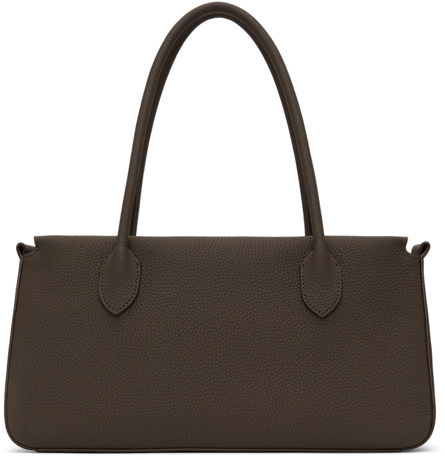 The Row Taupe East/West Bag