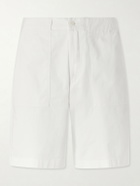 Ralph Lauren Purple label - Straight-Leg Stretch-Cotton Twill Shorts - White